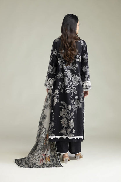 Khaadi Embroidered Lawn 3PC