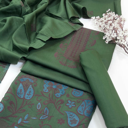 Sapphire Jacquard Viscose 3PC