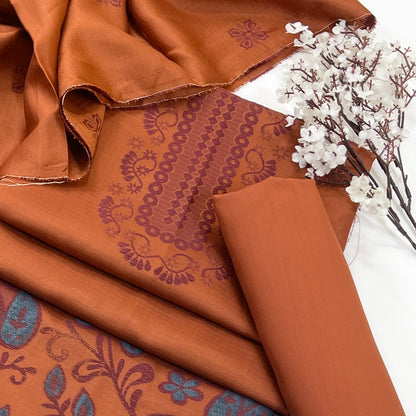 Sapphire Jacquard Viscose 3PC