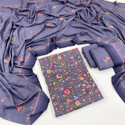 Bareeze Embroidered Karandi 3PC