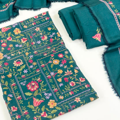 Bareeze Embroidered Karandi 3PC