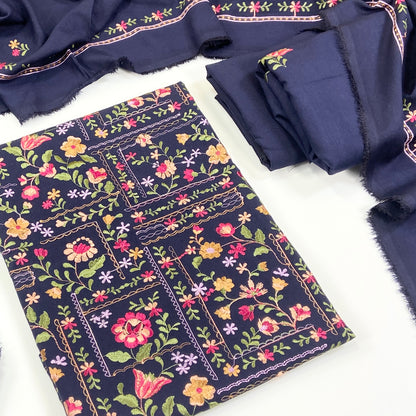 Bareeze Embroidered Karandi 3PC