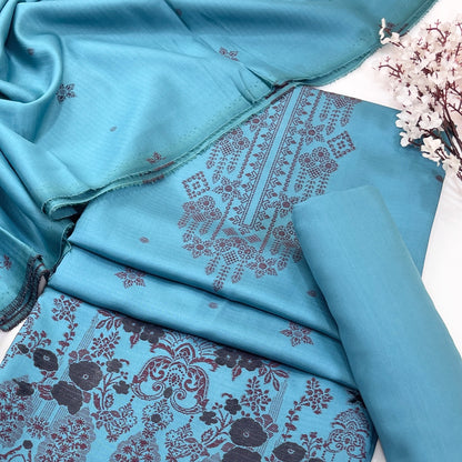 Sapphire Jacquard Viscose 3PC