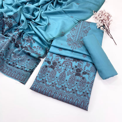 Sapphire Jacquard Viscose 3PC