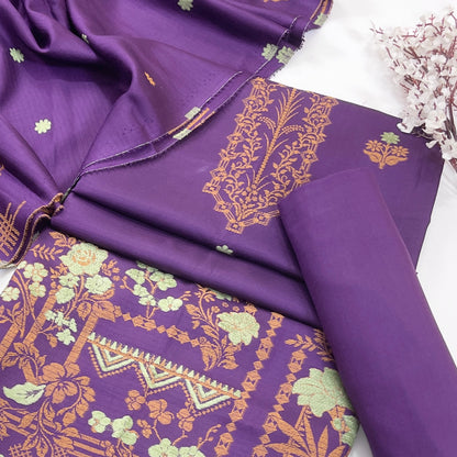 Sapphire Jacquard Viscose 3PC