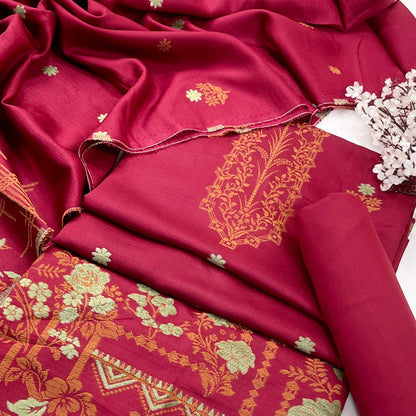 Sapphire Jacquard Viscose 3PC