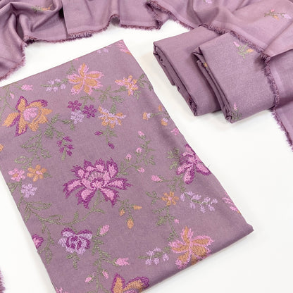 Bareeze Embroidered Karandi 3PC