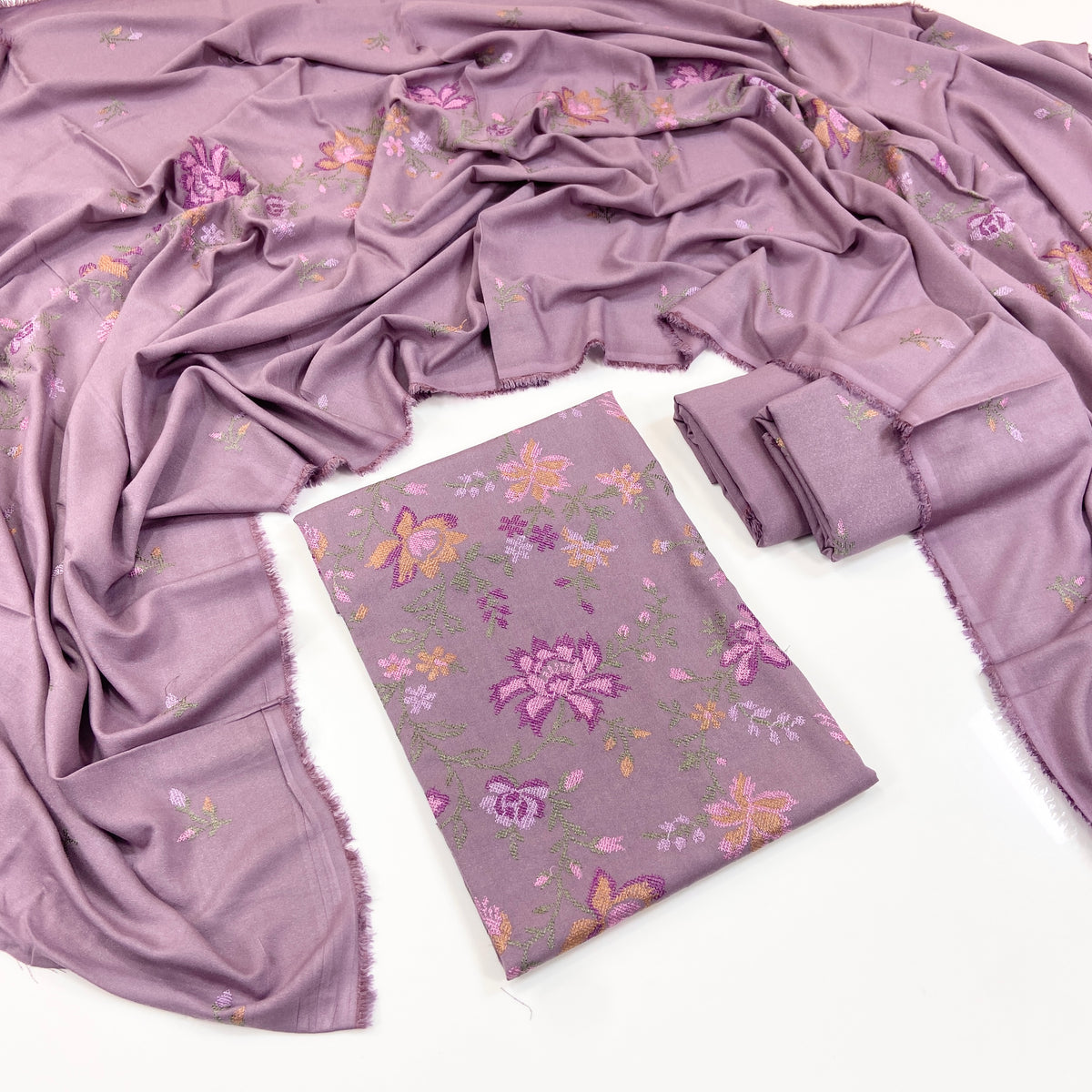 Bareeze Embroidered Karandi 3PC