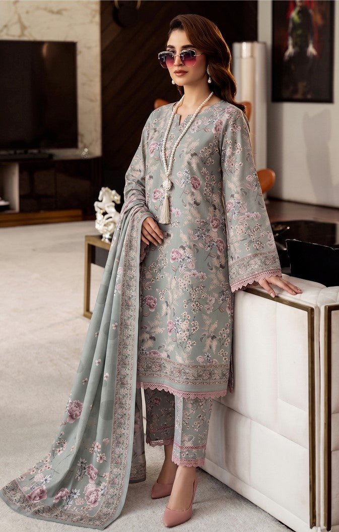 Reemse Digital Printed Banadora Lawn 3PC