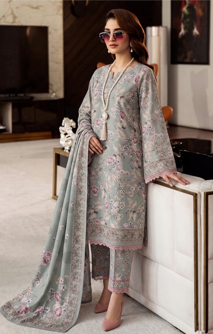 Reemse Digital Printed Banadora Lawn 3PC