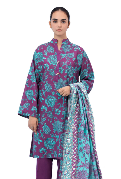 Sapphire Digital Printed Lawn 3PC
